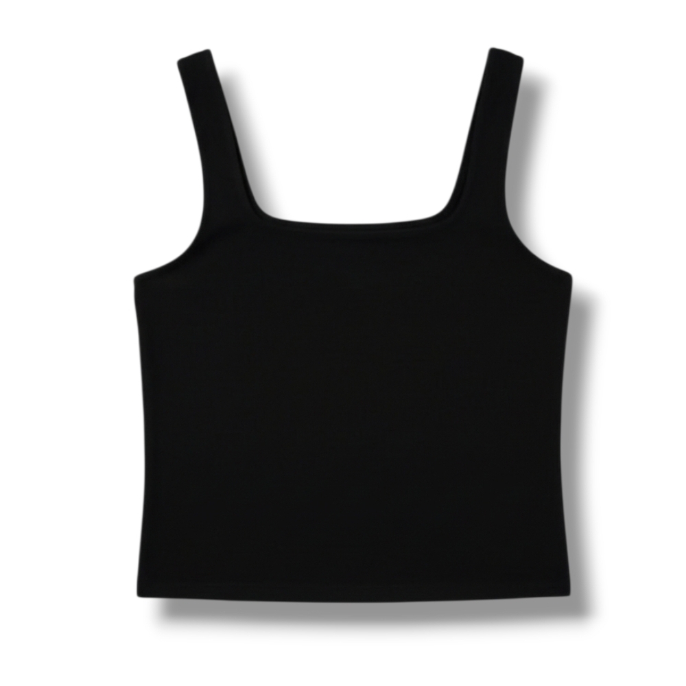O.N.L.Y Old Navy Loves You Women’s Black Velour Tank Top - Large